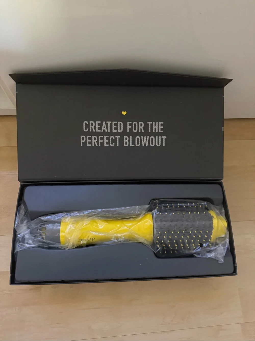Drybar Double Shot Oval Blow-Dryer Brush in Yellow